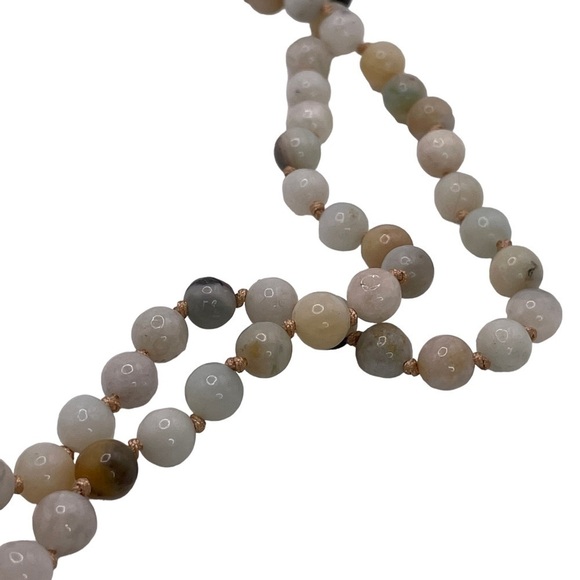 Kamresh faux pearl long necklace with tassel NWOT - Picture 4 of 4